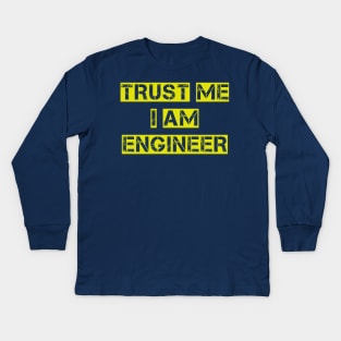 gift for engineers Kids Long Sleeve T-Shirt